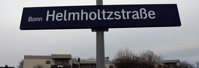 Haltestelle Bonn Helmholtzstraße
