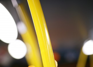 Stop-Knopf im Bus