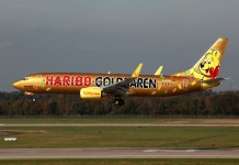 Haribo-Flugzeug