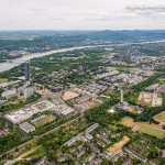 Luftaufnahmen über Bonn