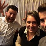 Johannes Mirus, David Sabria und Sascha Foerster