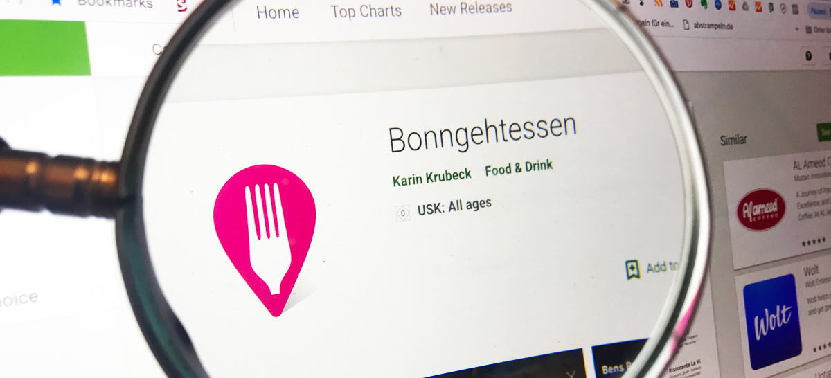 Bonngehtessen-App ein Muss für jeden Bonn-Fan