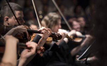 Klassische Musik, Orchester, Violine. Symbolbild CC0