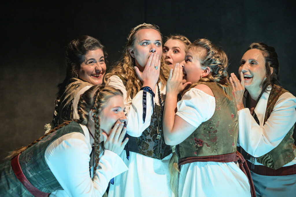 Ensemble in Hochzeit am Theater Bonn | Foto © Bettina Stöß